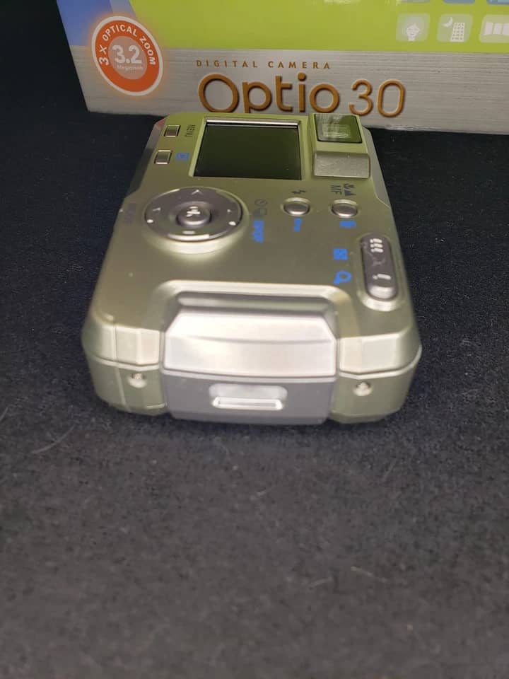 Pentax Optio 30 Digital Cameras Silver Used - Good Body Only