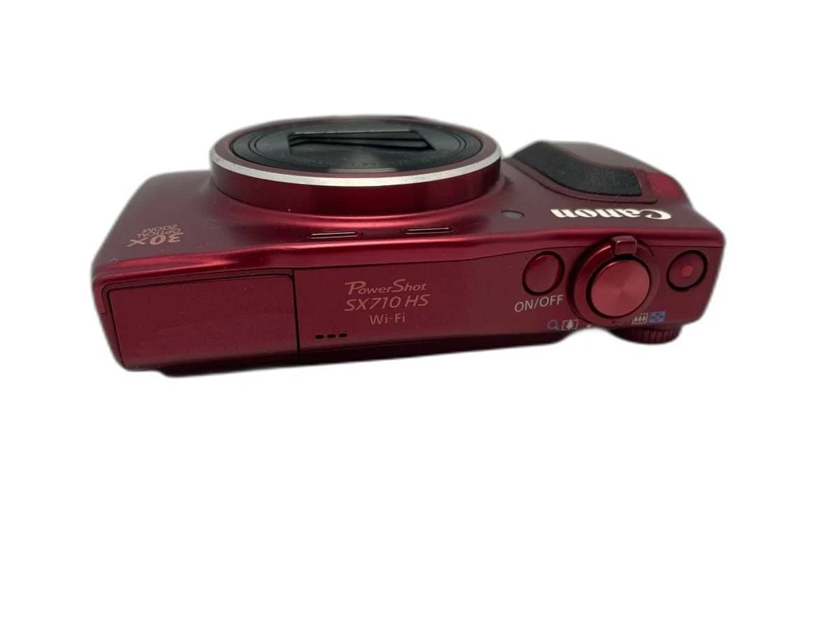 Canon PowerShot SX710 HS Digital Cameras Red Used - Good Body Only