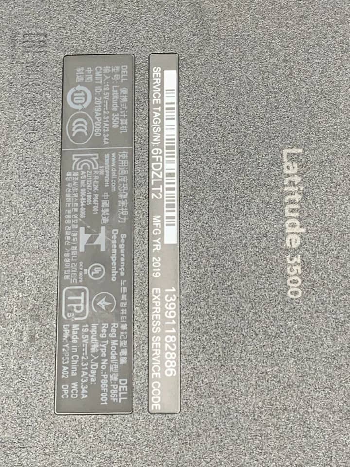 Dell Latitude 3500 Computers