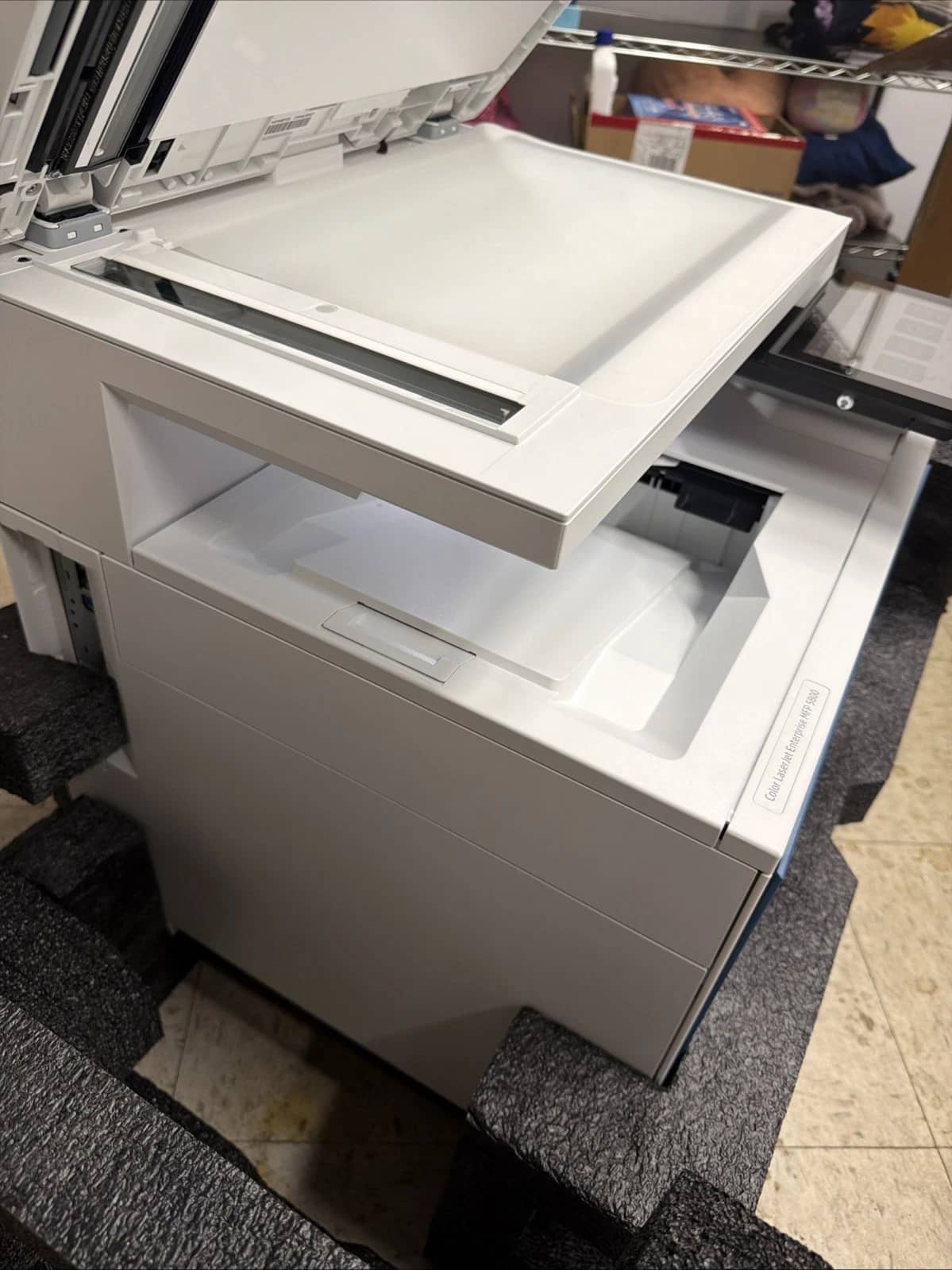 HP Color LaserJet Enterprise MFP 5800f Printers New