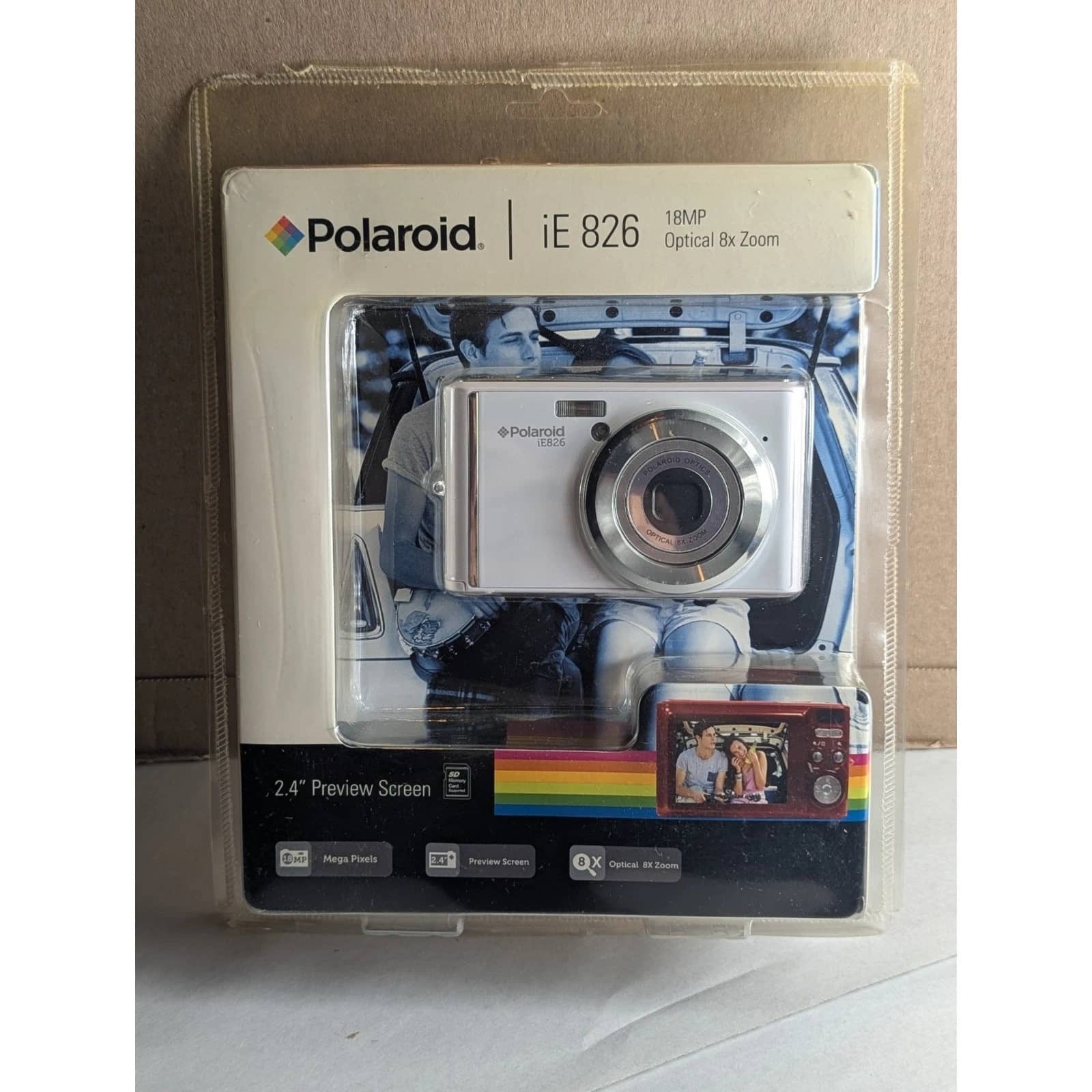 Polaroid iE826 Digital Cameras Red New Body Only