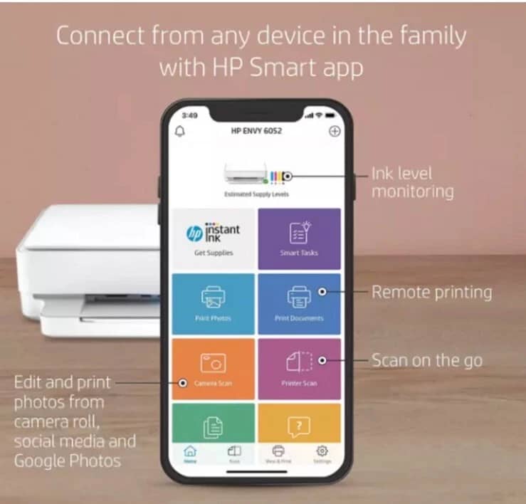 HP Envy 6052 Printers New
