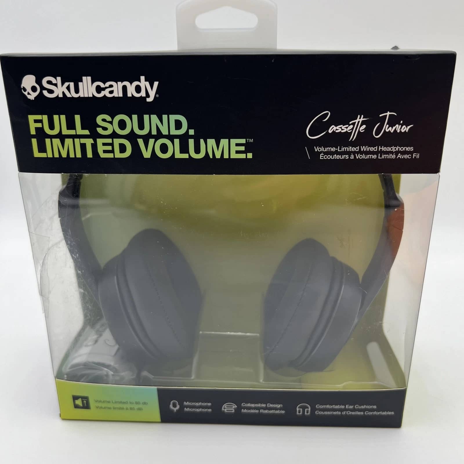Skullcandy Cassette Headphones & Earbuds Black New