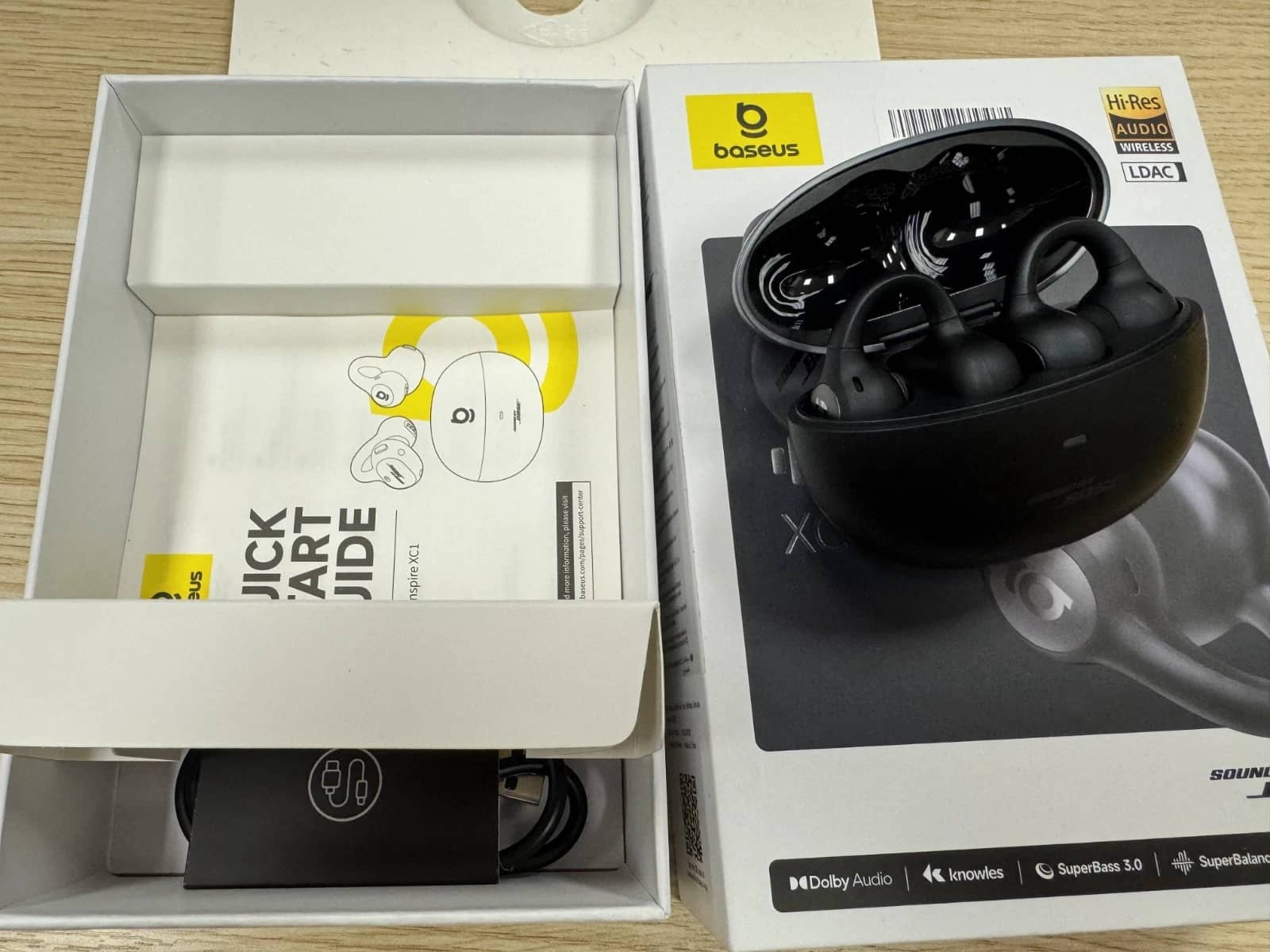 Baseus Inspire XC1 Headphones & Earbuds Black New