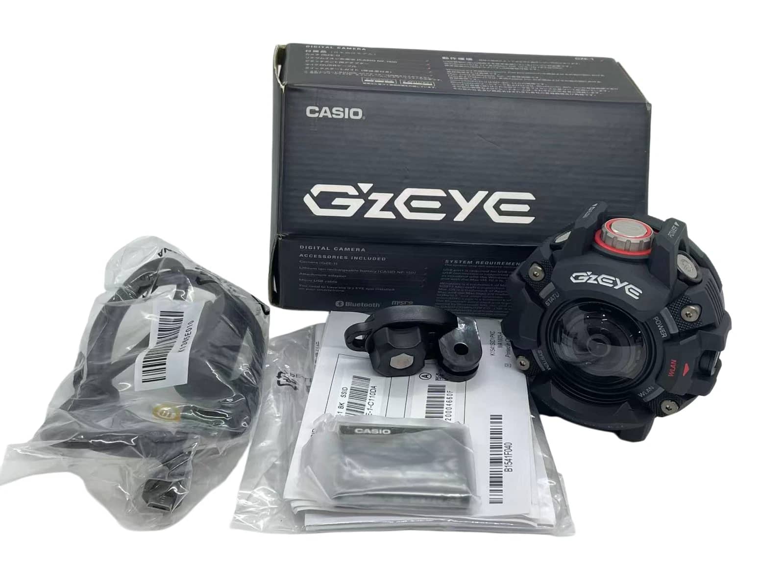 Casio GZE-1 Digital Cameras Black New Body Only
