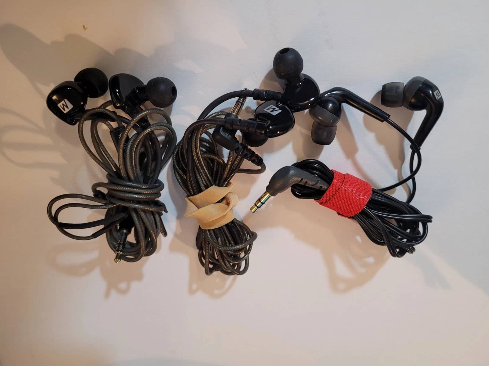 MEE audio M6 Headphones & Earbuds Transparent New