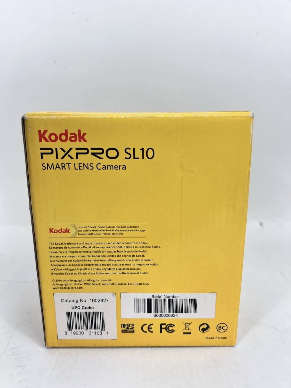 Kodak PIXPRO SL10 Digital Cameras Black New Body Only