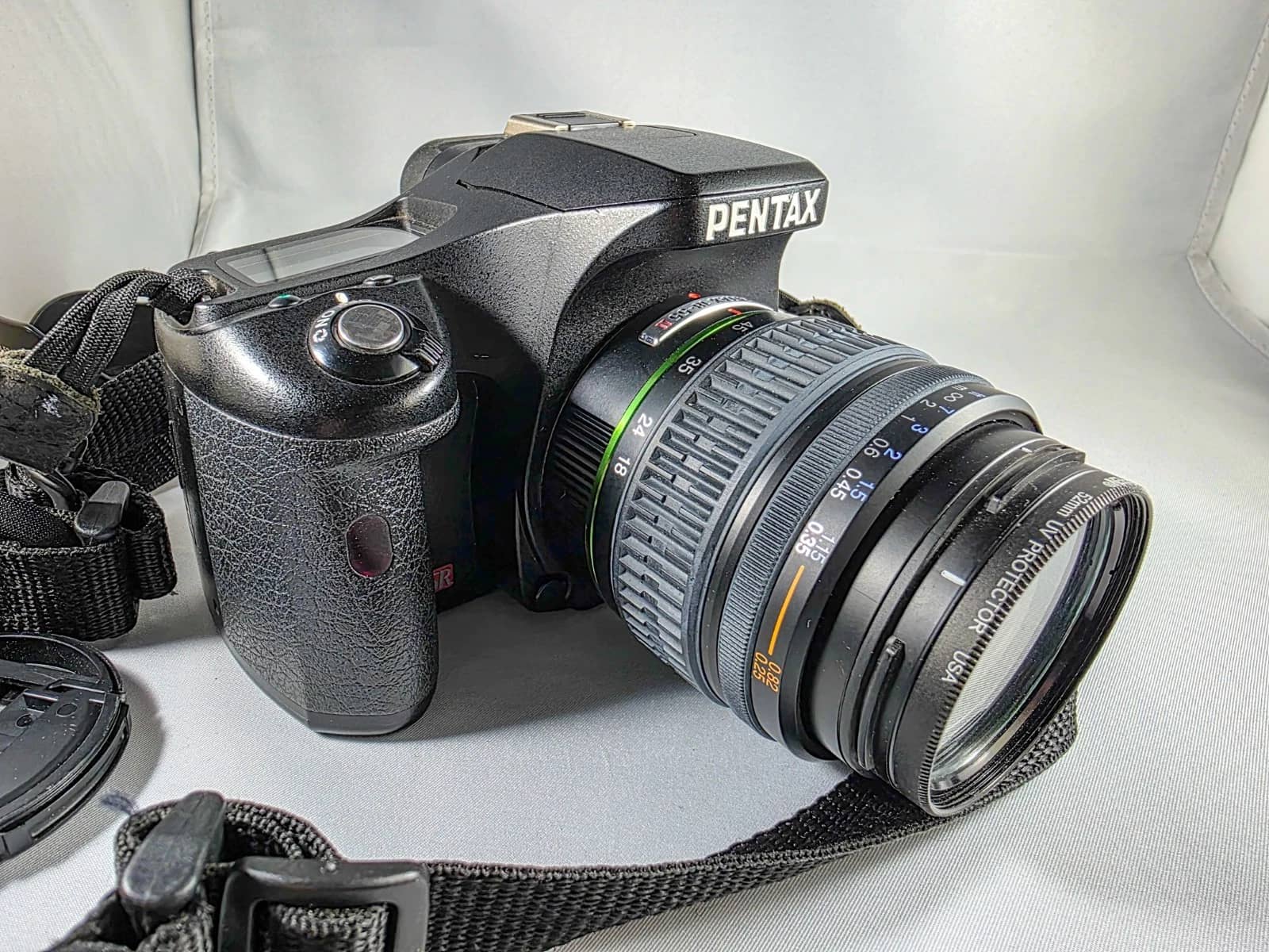 Pentax K200D Digital Cameras Black Used - Very Good w/ 18-55mm Kit