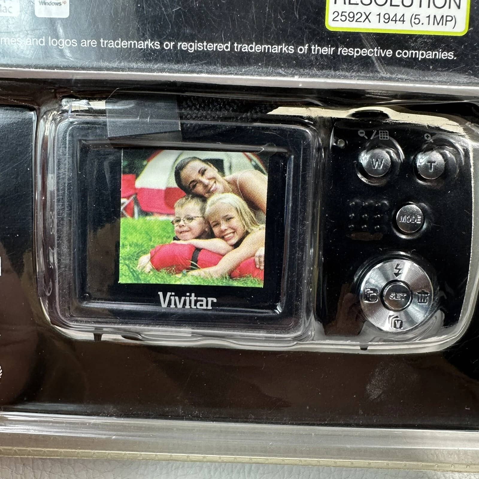 Vivitar Vivicam 5118 Digital Cameras Black New Body Only