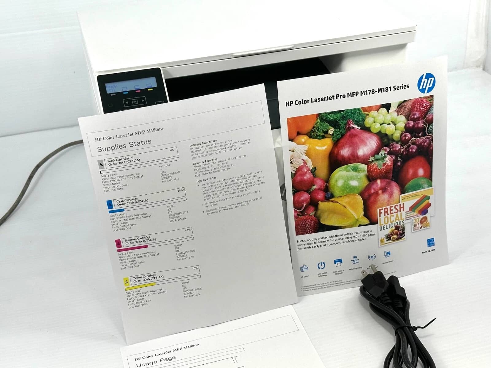 HP Color LaserJet Pro MFP M180nw Printers New