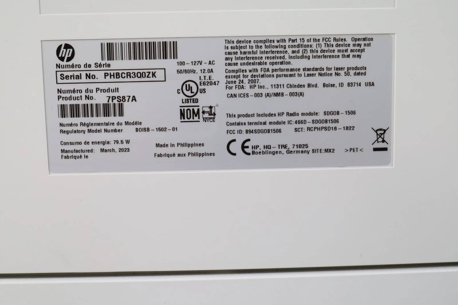 HP LaserJet Enterprise M612 Printers New