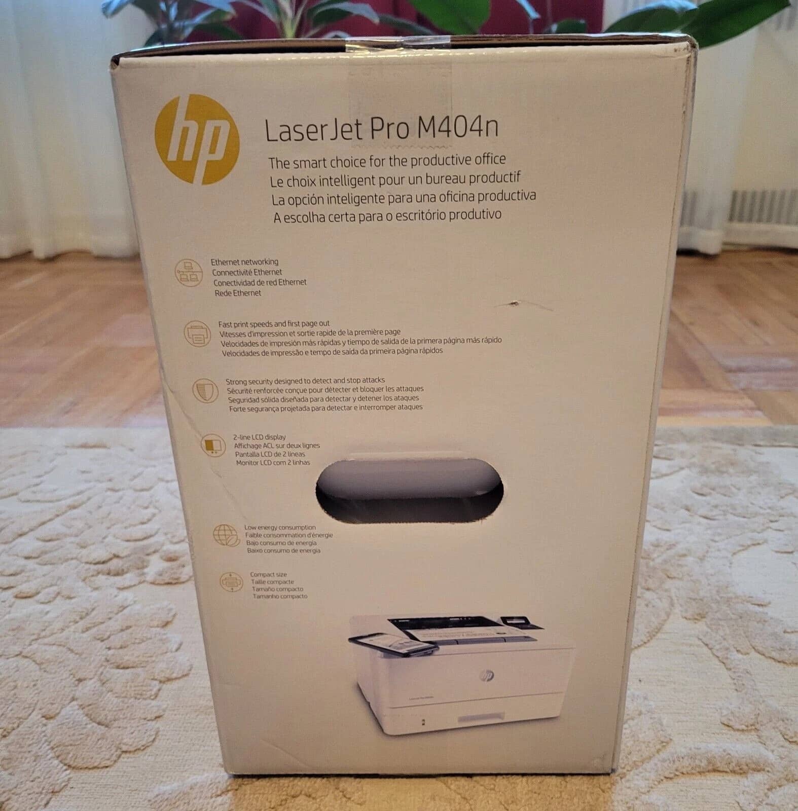 HP HP LaserJet Pro M404n Printers Black New