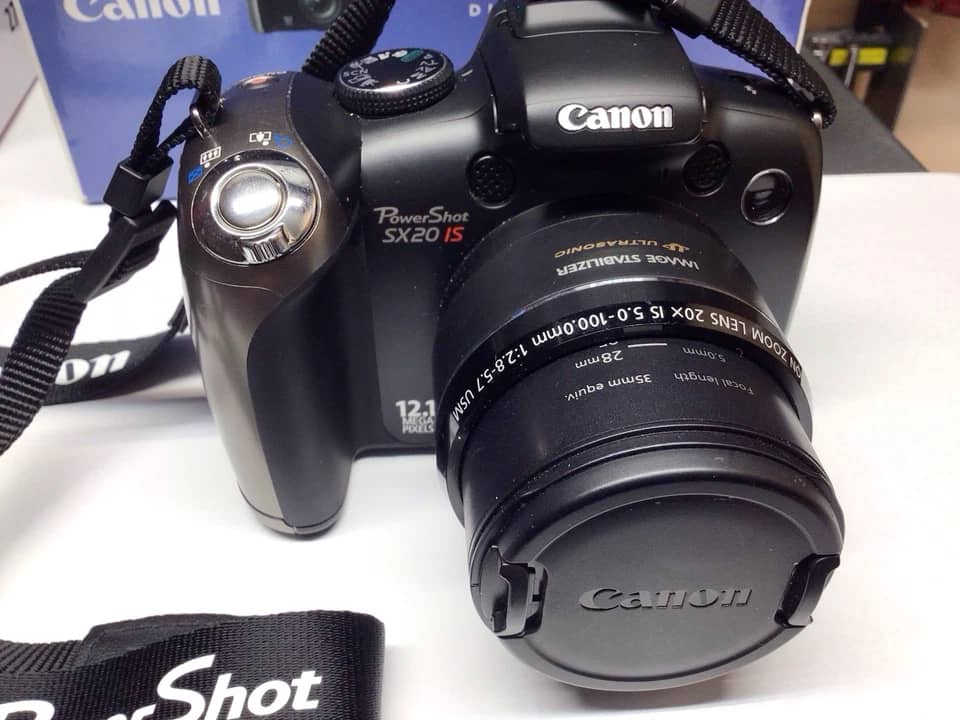 Canon PowerShot SX20 IS Digital Cameras Black New Body Only