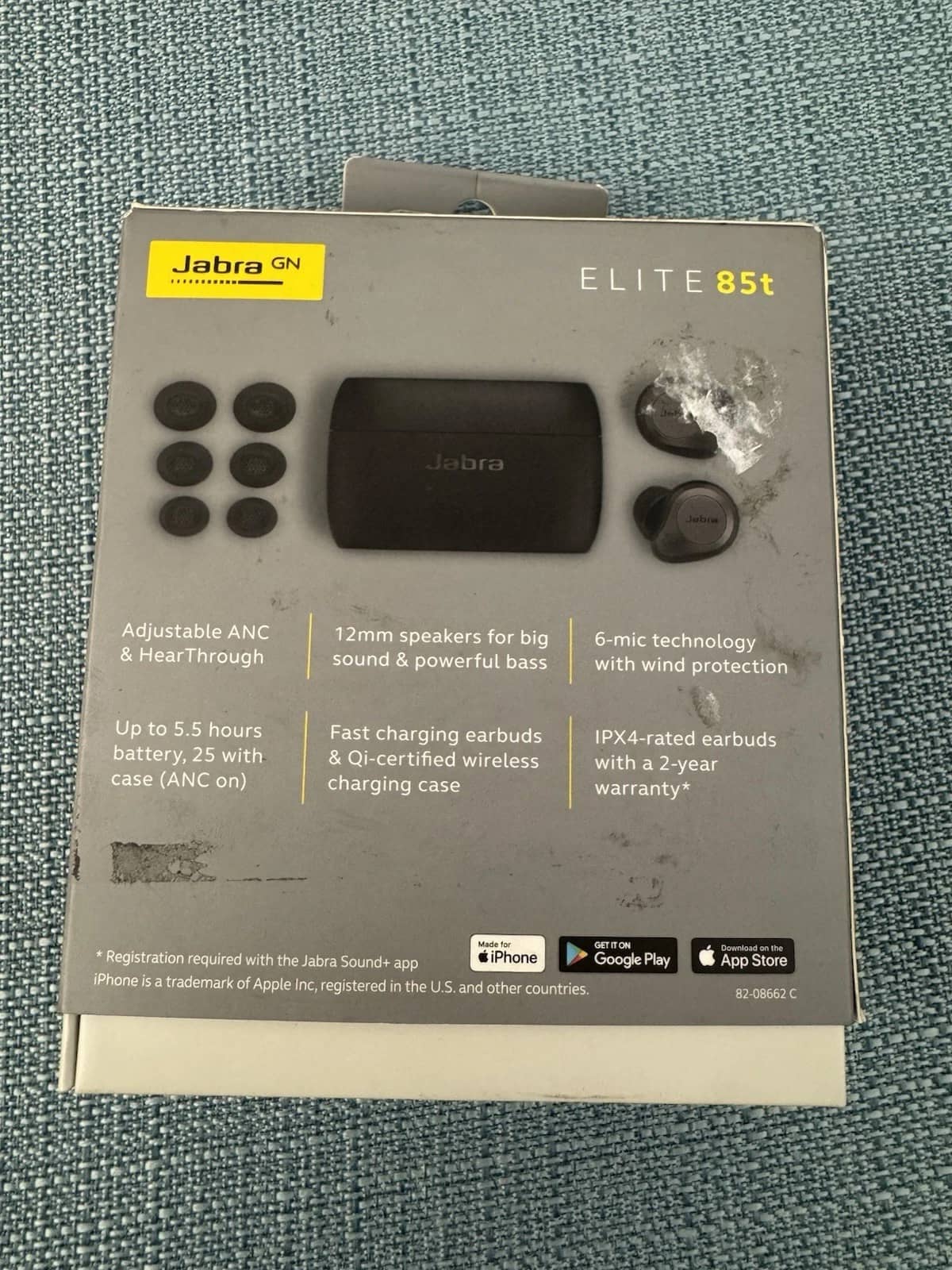 Jabra Elite 85t Headphones & Earbuds Gold New
