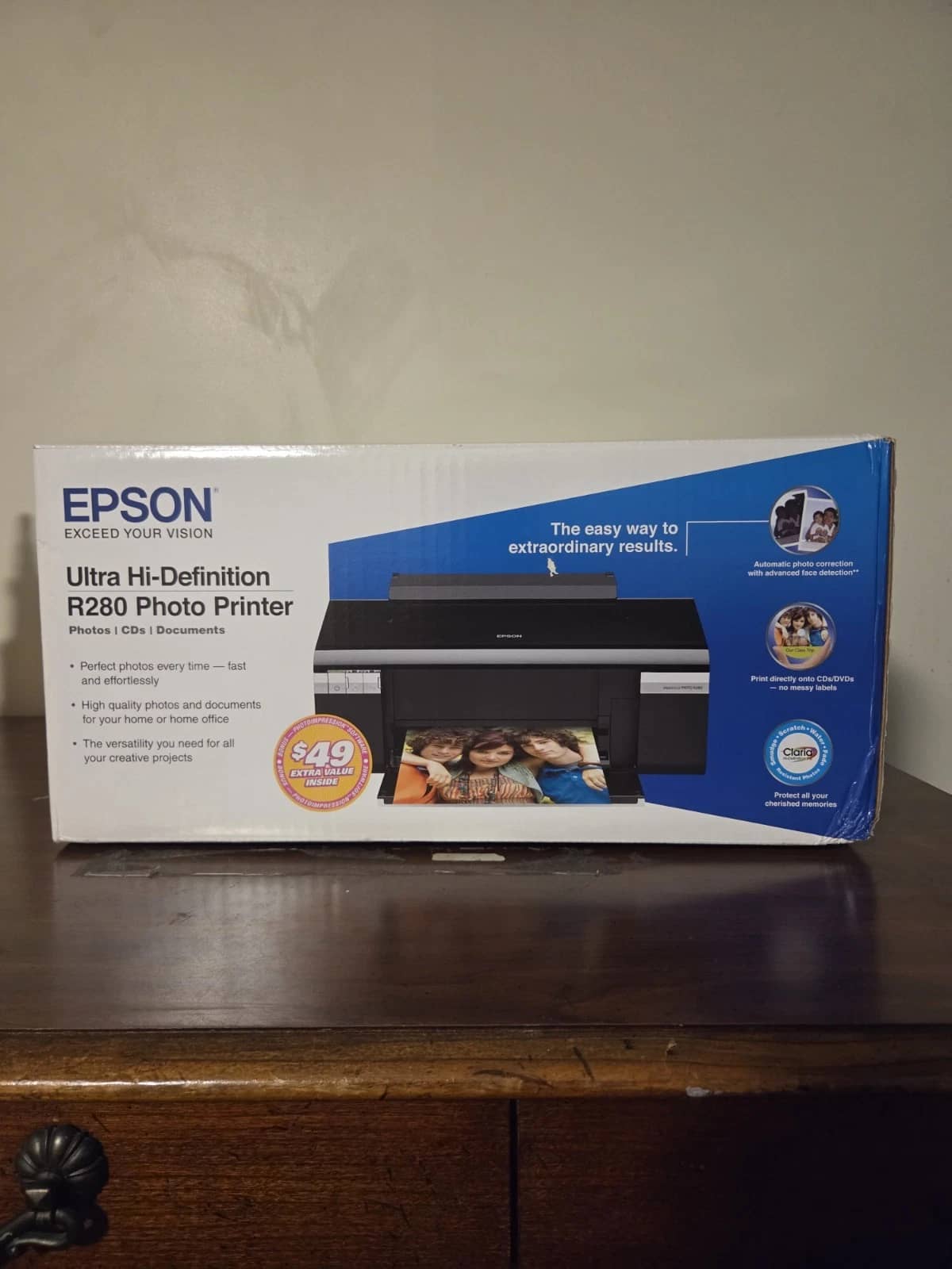 Epson Stylus Photo R280 Printers Black New