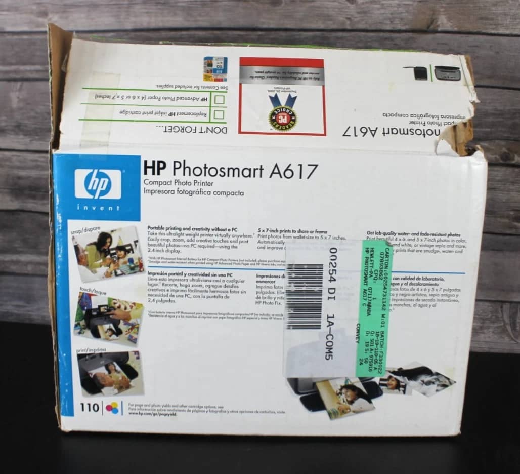 HP Photosmart A617 Printers New