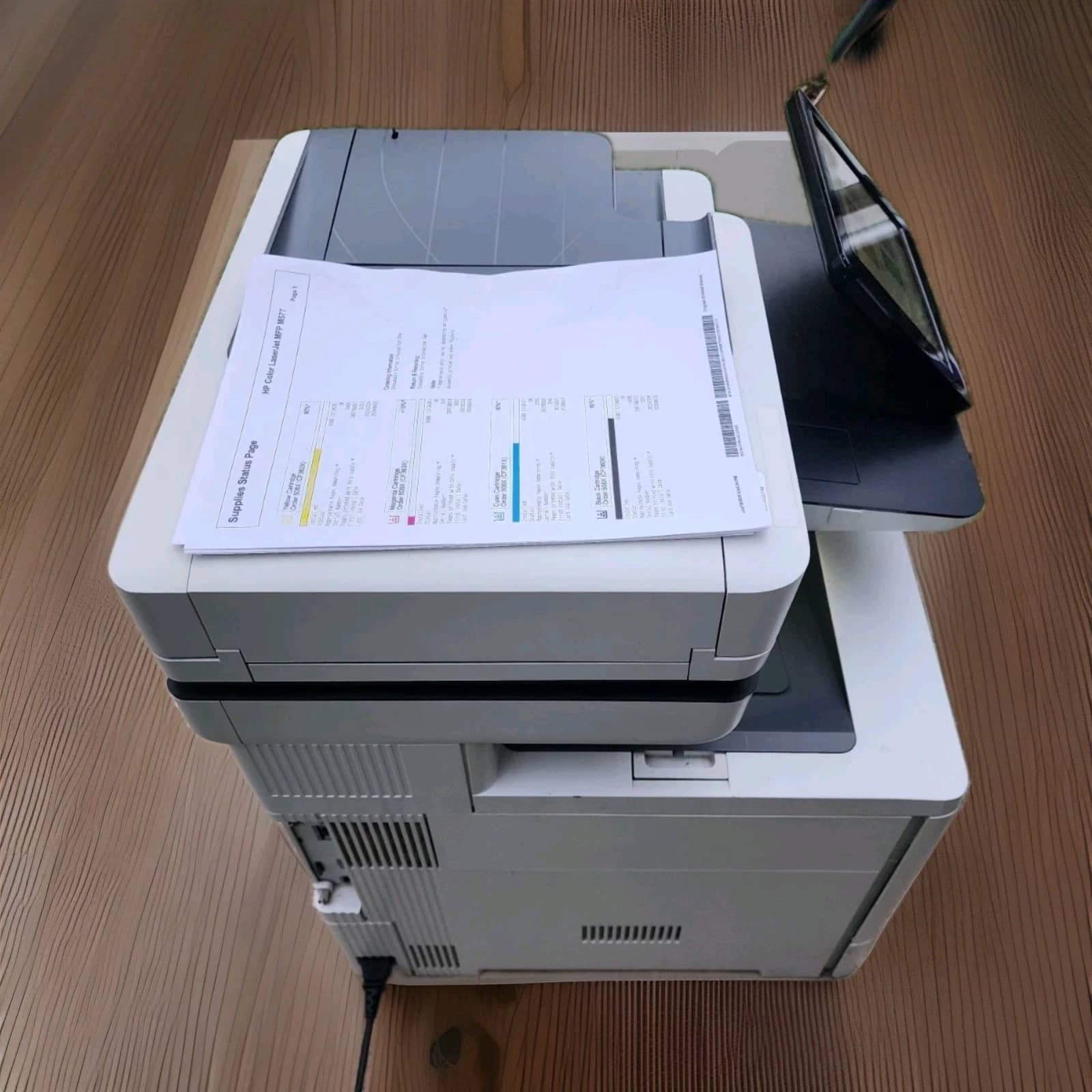 HP Color LaserJet Enterprise MFP M577 Printers Used - Good