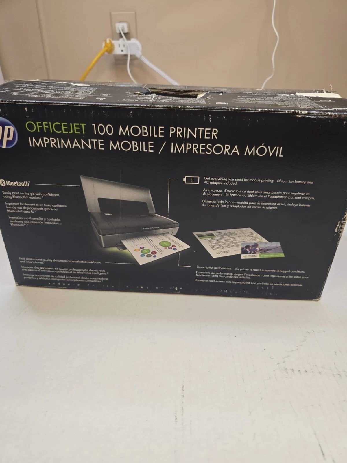 HP Officejet 100 Mobile Printers New