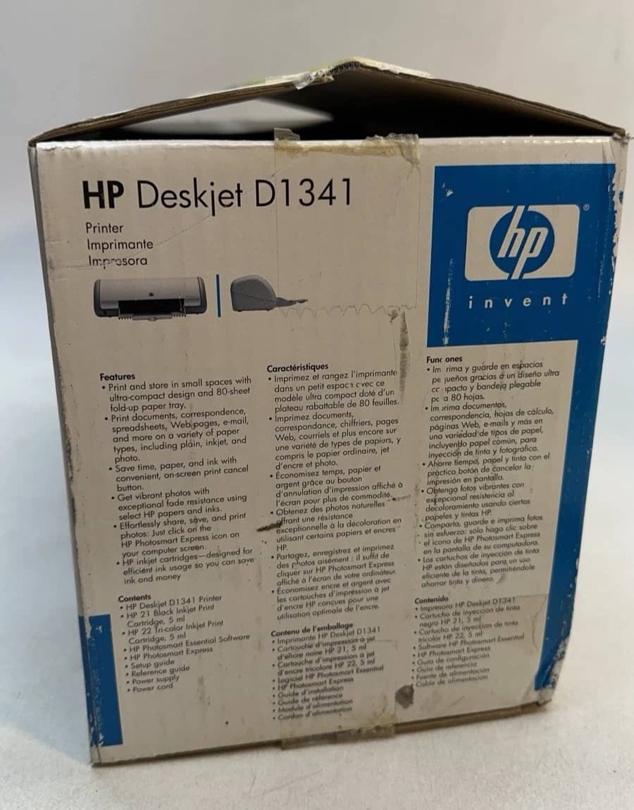 HP Deskjet D1341 Printers New