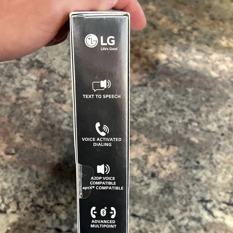 LG HBS-760 Headphones & Earbuds Black Used - Good