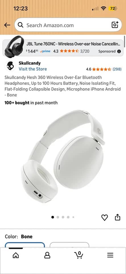 Skullcandy H360 Headphones & Earbuds 