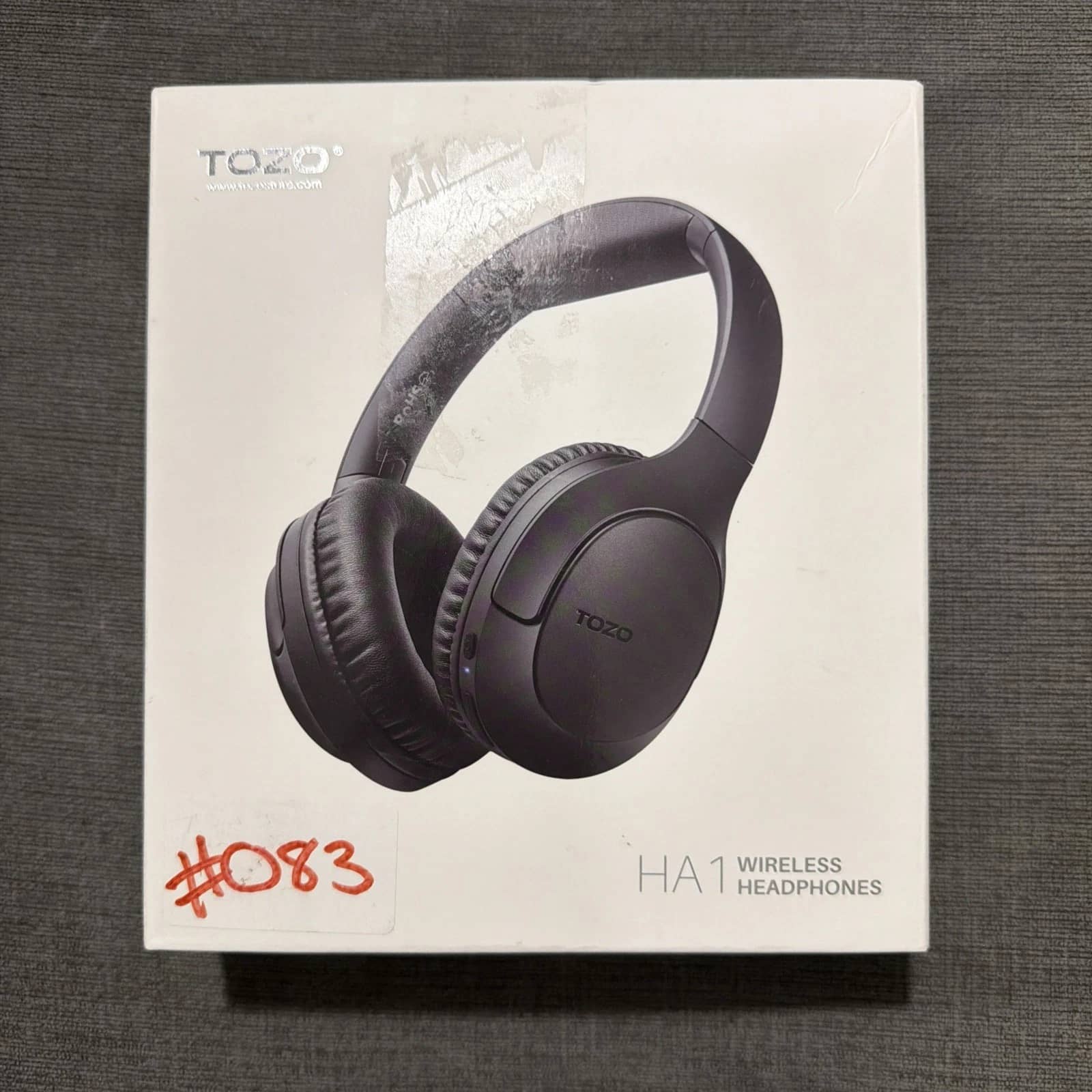 TOZO HA1 Headphones & Earbuds Black New