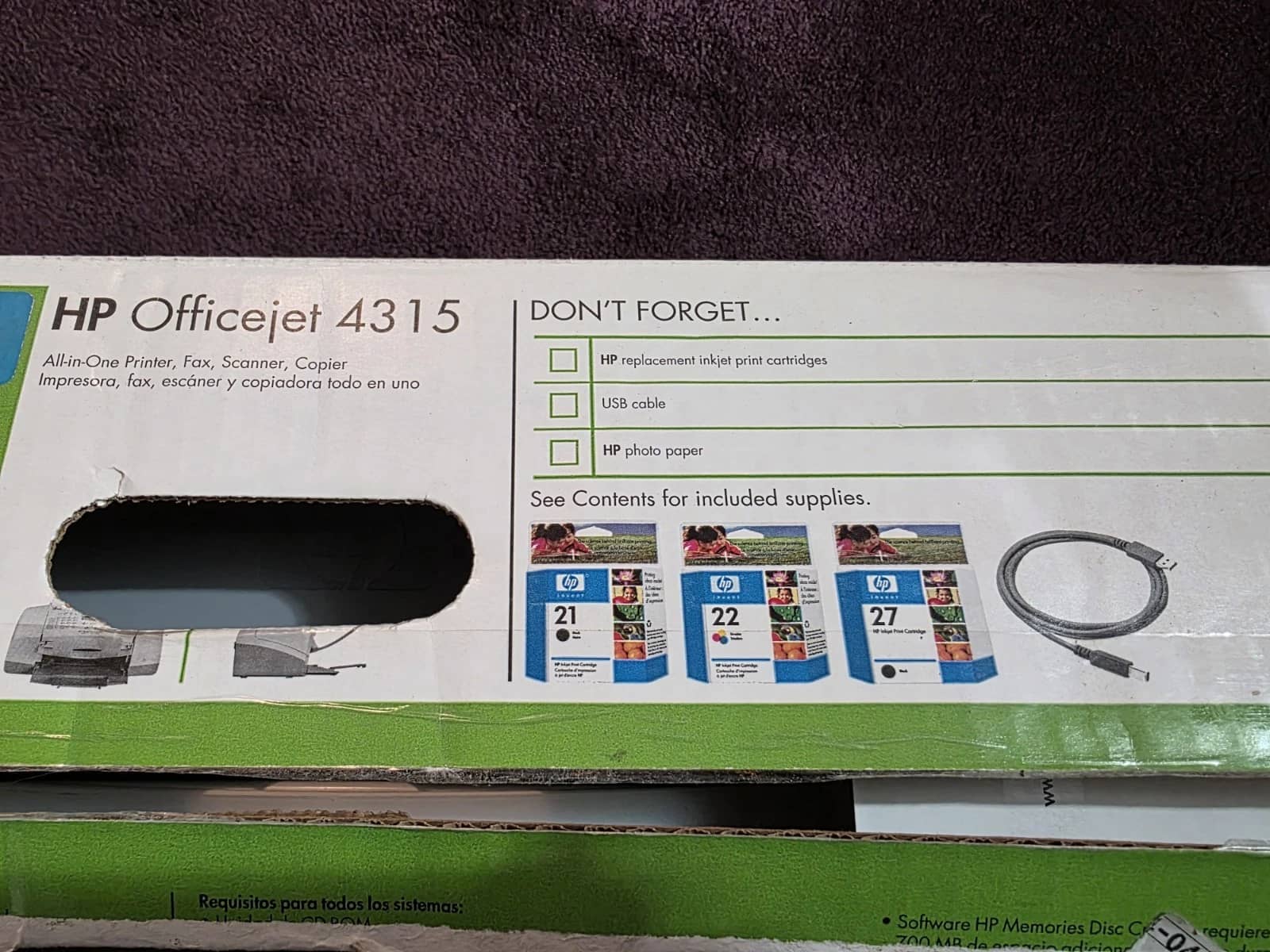 HP OfficeJet 4315 Printers Used - Good