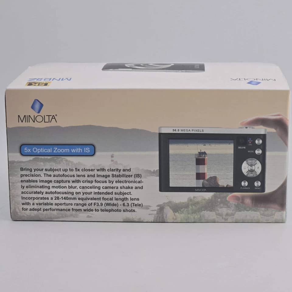 Minolta MNB5Z Digital Cameras White New Body Only