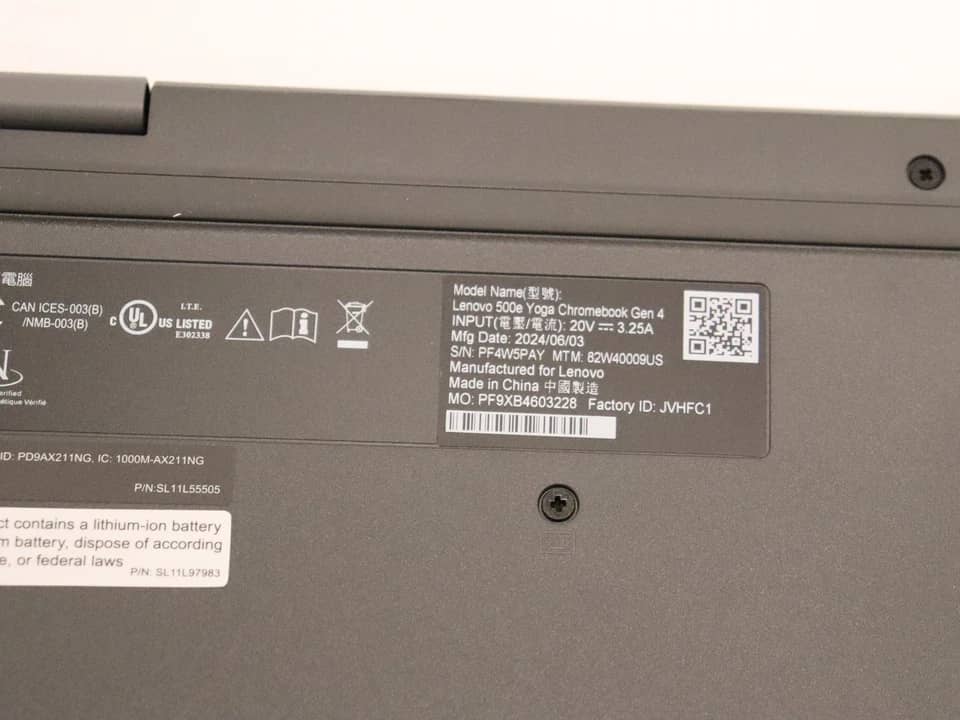 Lenovo 500e Yoga Chromebook Gen 4 Computers