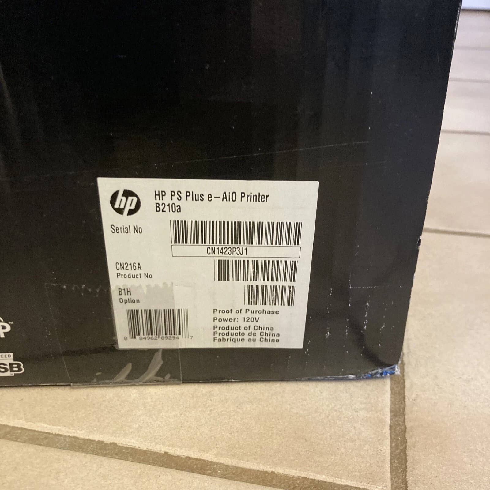 HP Photosmart Plus B210A Printers New