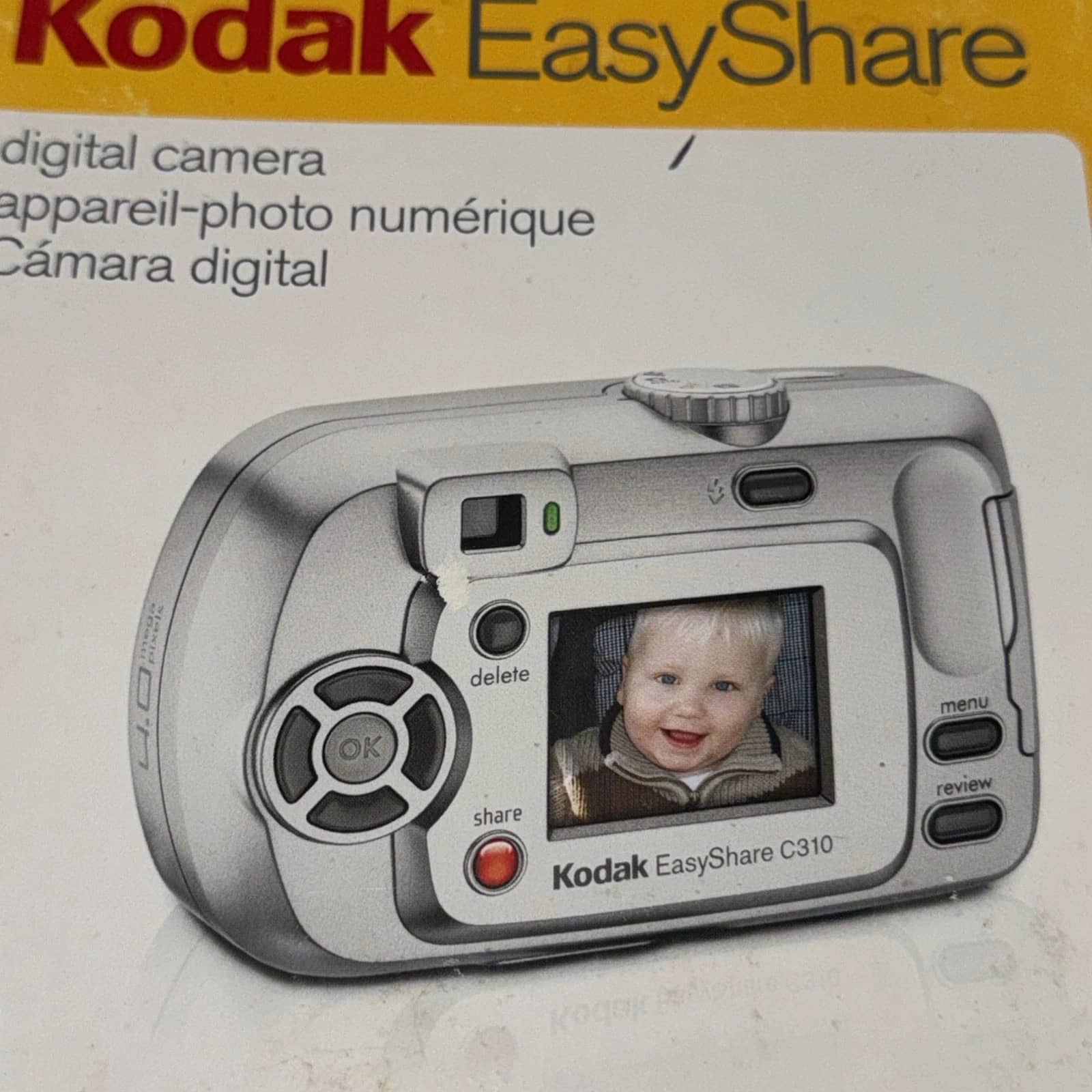 Kodak EasyShare C310 Digital Cameras Silver New Body Only