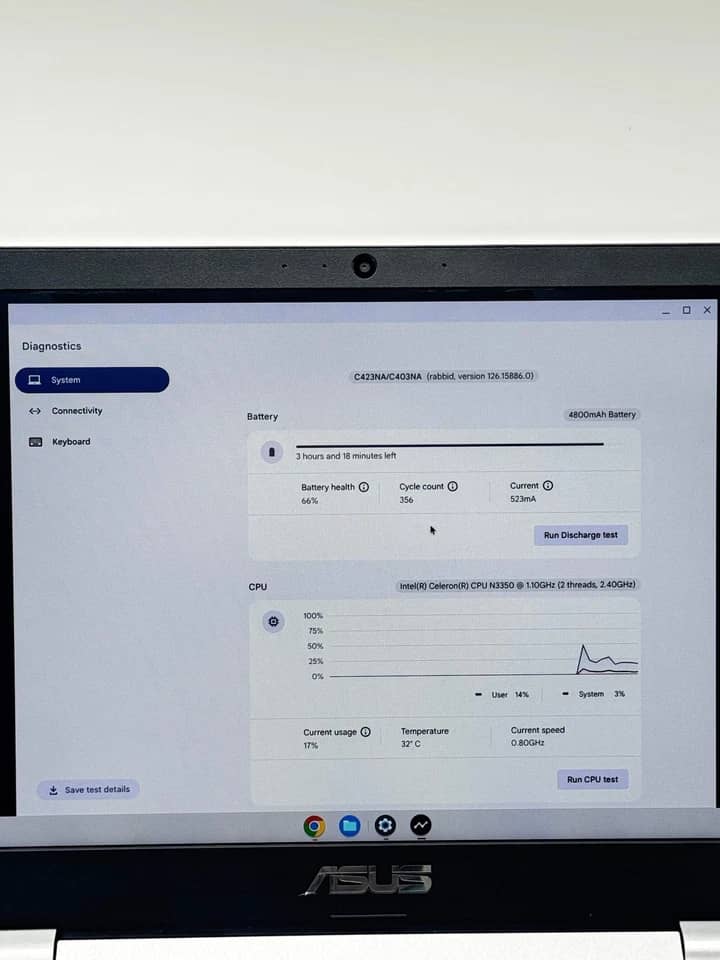 ASUS Chromebook C423NA Computers