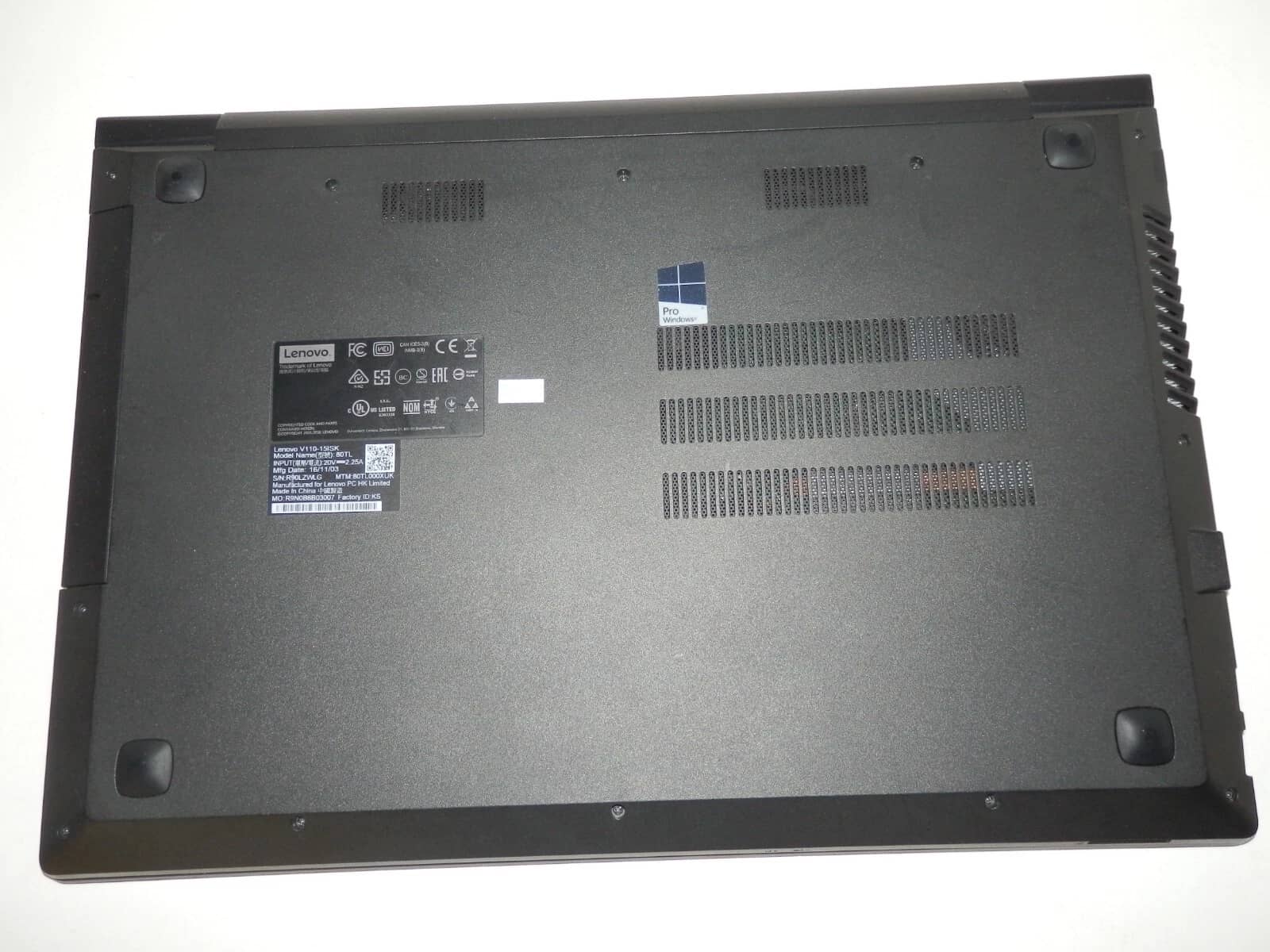 Lenovo V110-15ISK Computers Used - Good