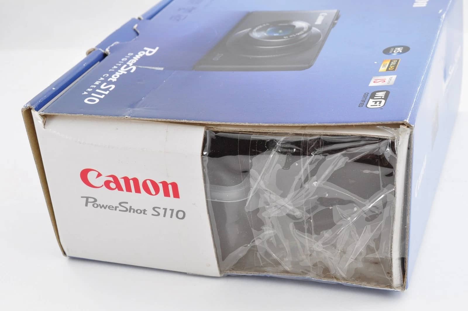 Canon PowerShot S110 Digital Cameras Silver Open-Box Excellent Body Only