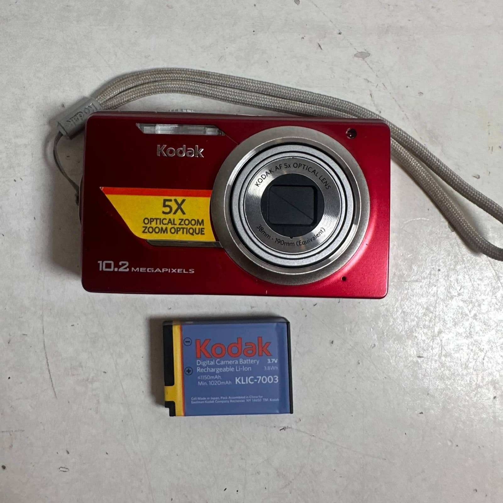 Kodak Easy Share M380 Digital Cameras Black Used - Good Body Only