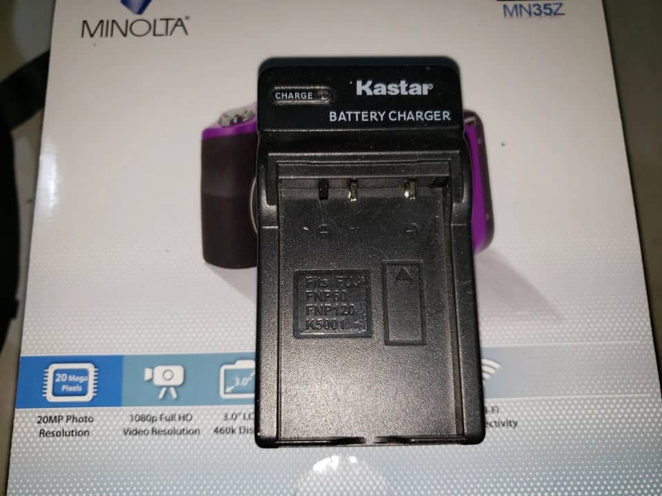 Minolta M35Z Digital Cameras Purple New Body Only