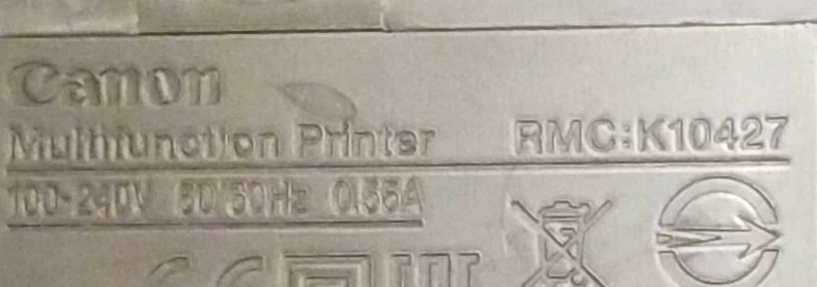 Canon Pixma MG6820 Printers Used - Good