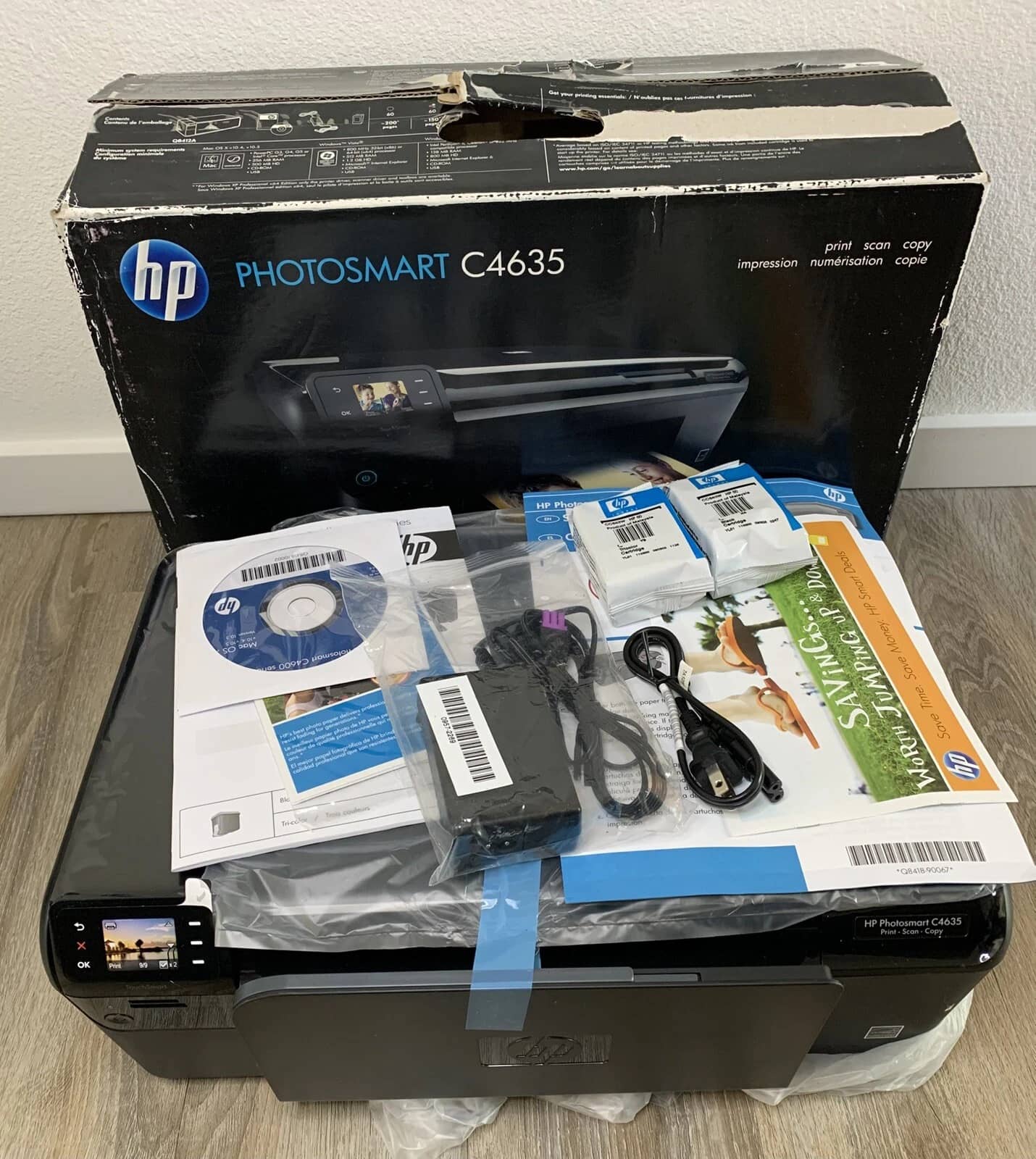 HP Photosmart C4635 Printers New