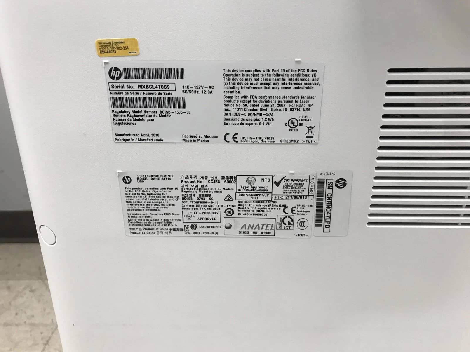 HP E87650 Printers Used - Good