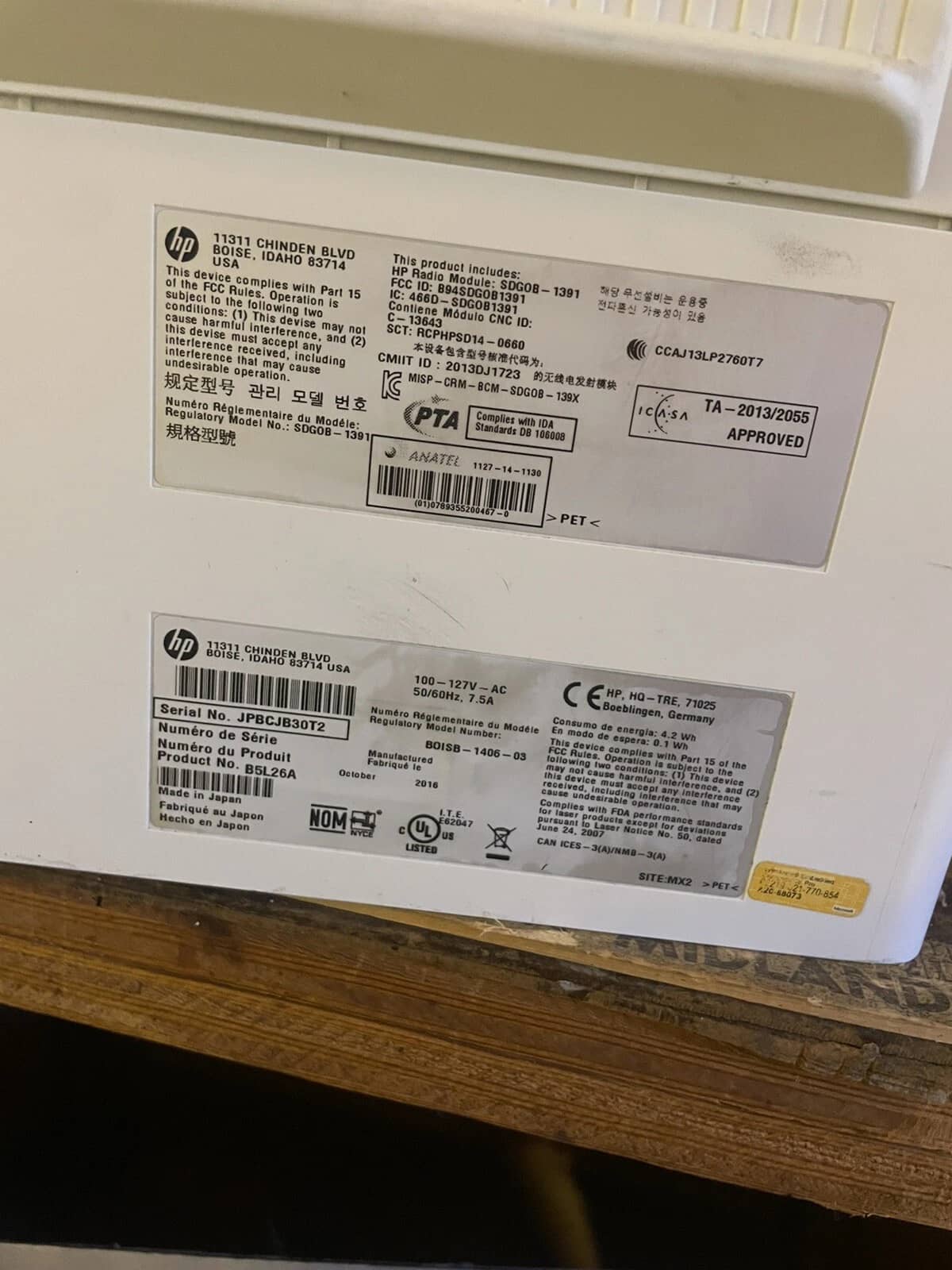 HP LaserJet M553dnm Printers New