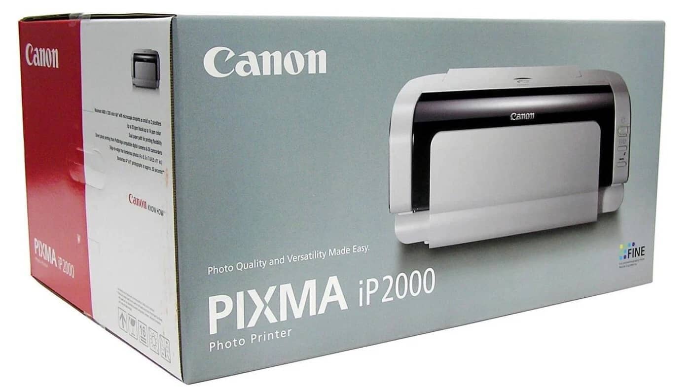 Canon PIXMA IP2000 Printers New