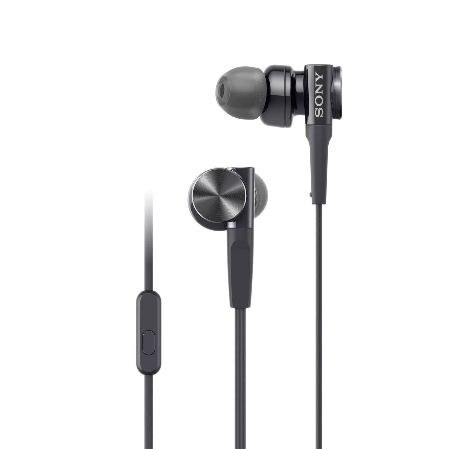 Sony MDR-XB75AP Headphones & Earbuds Black New