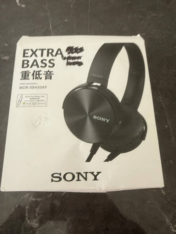 Sony MDR-XB450 Headphones & Earbuds Blue New