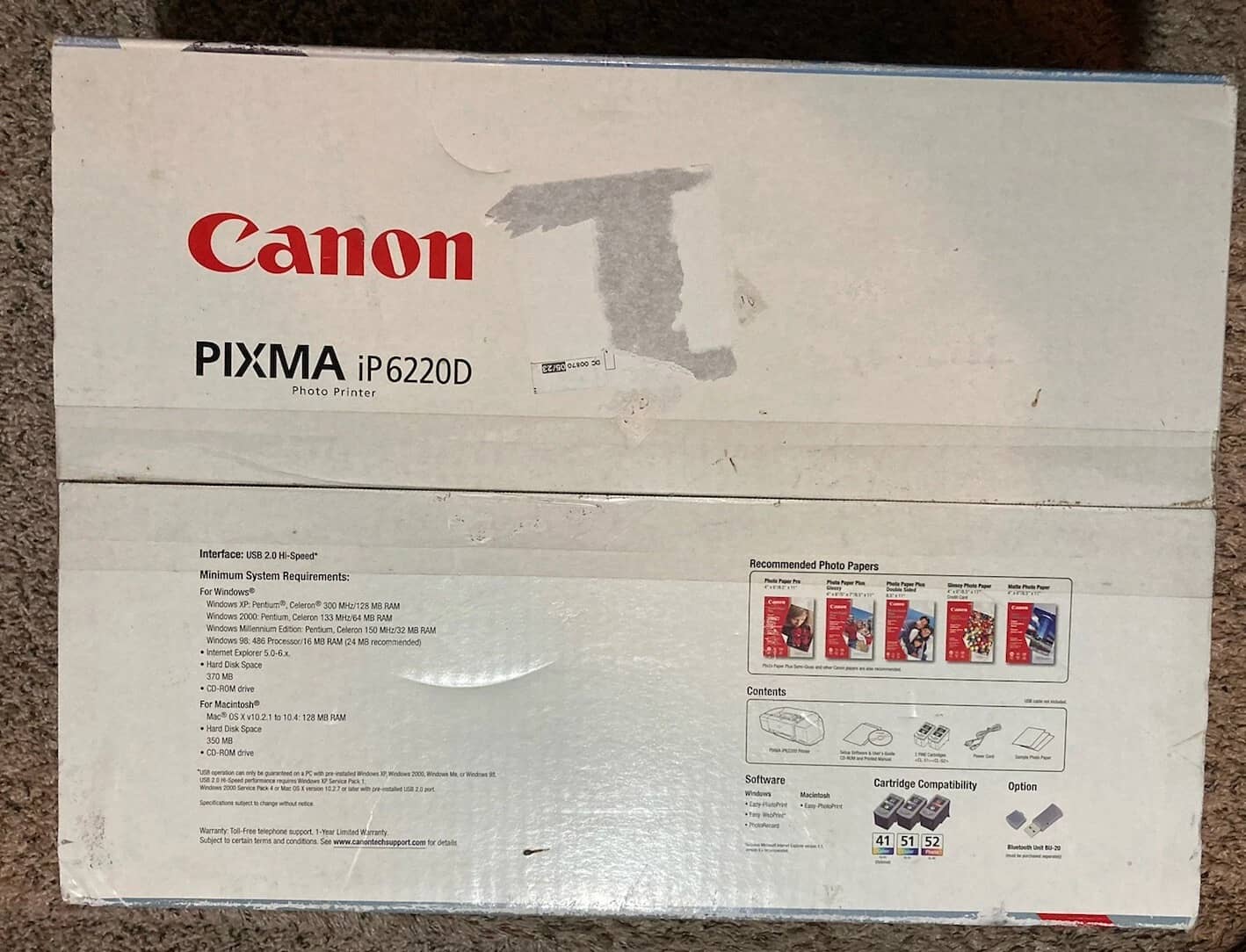 Canon ip6220d Printers New