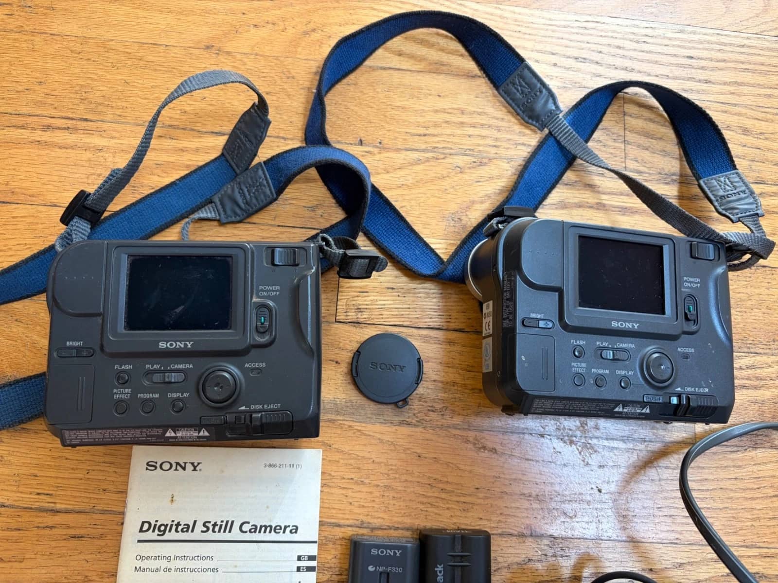 Sony Mavica MVC-FD73 Digital Cameras Gray New Body Only