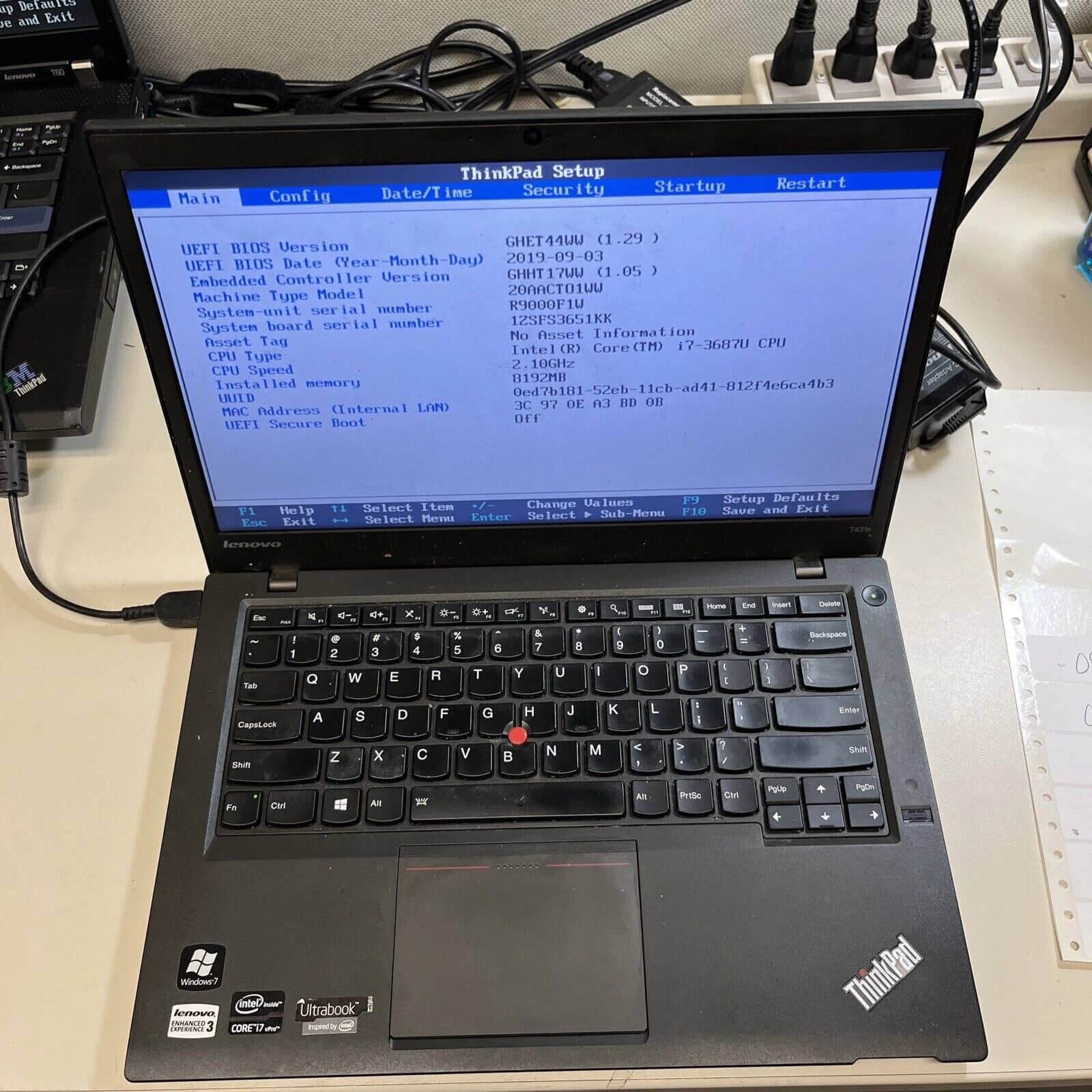Lenovo T431s Computers 250GB 8GB Used - Good
