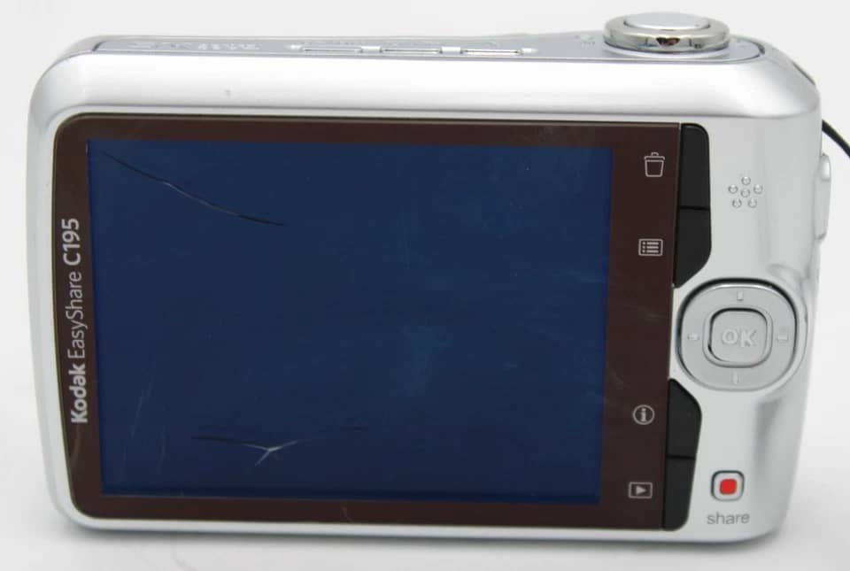 Kodak C195 Digital Cameras Silver Used - Good