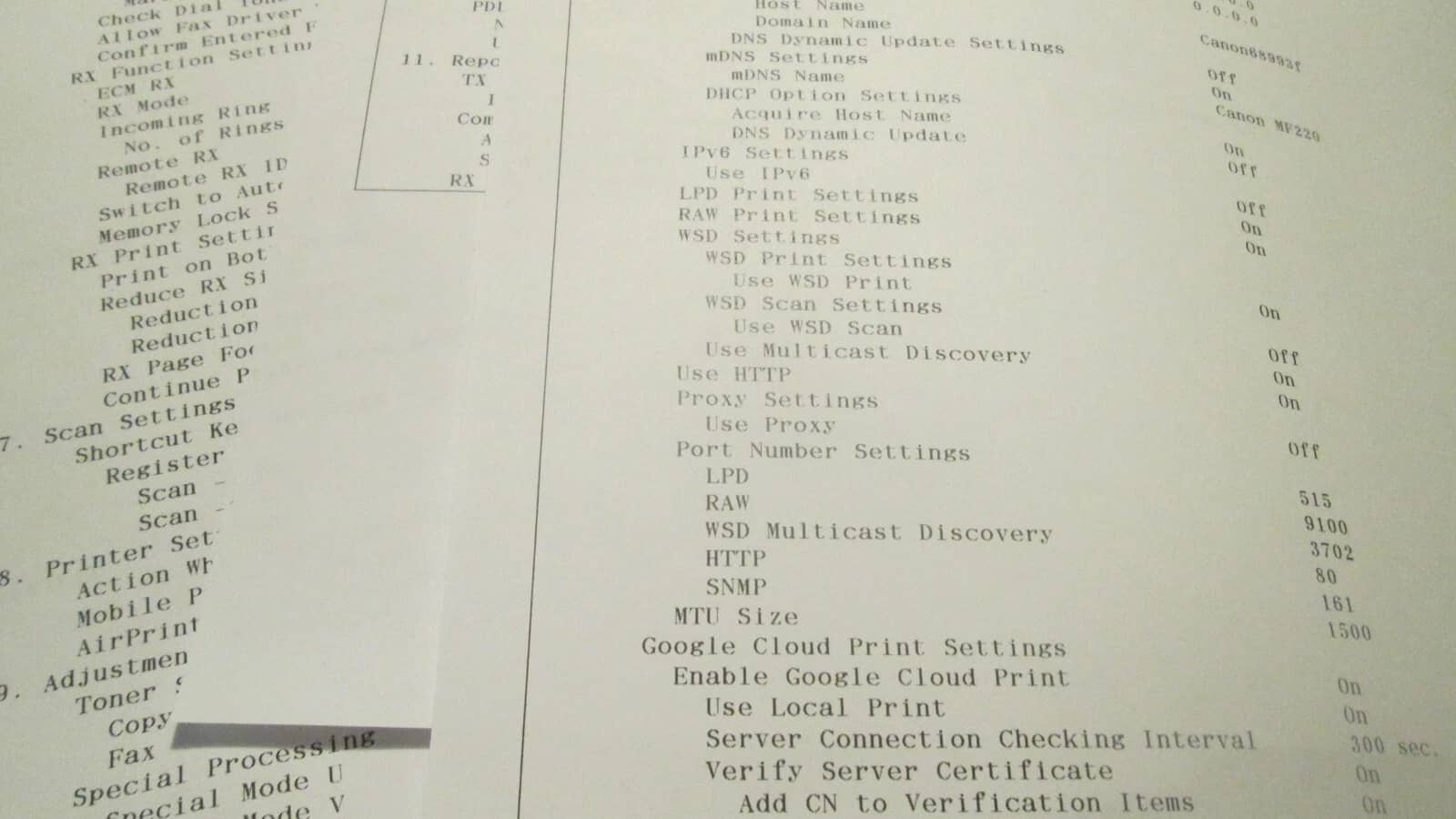 Canon MF229dw Printers New