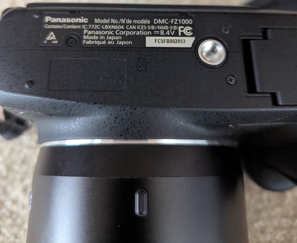 Panasonic Panasonic LUMIX FZ1000 Digital Cameras Black Used - Good Body Only