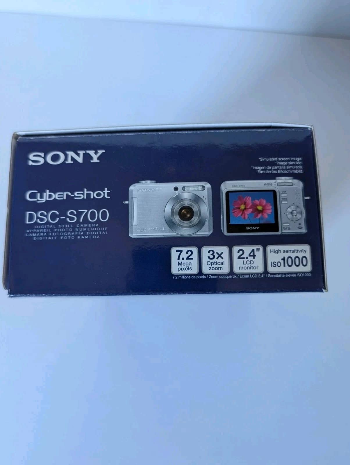 Sony Cyber-shot DSC-S700 Digital Cameras Silver New Body Only